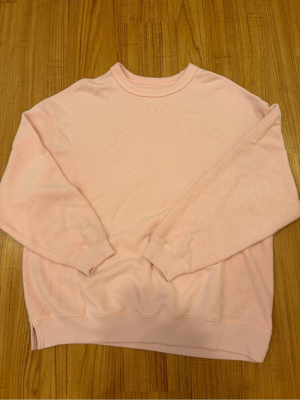 aerie Crewneck Sweatshirt in Soft Pink